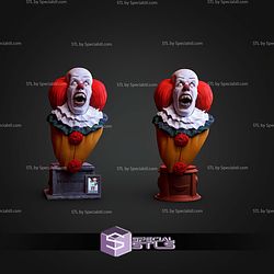 Pennywise 1900 Bust STL Files