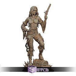 Pirate Girl and Gun NSFW STL Files