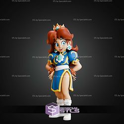 Princesa Daisy Chun Li Mashup STL Files