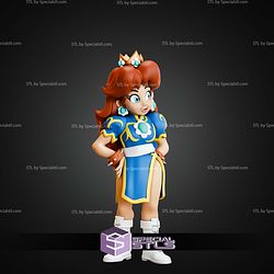 Princesa Daisy Chun Li Mashup STL Files