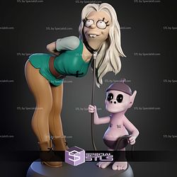 Queen Bean Disenchantment STL Files