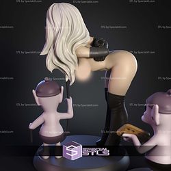 Queen Bean NSFW Disenchantment STL Files