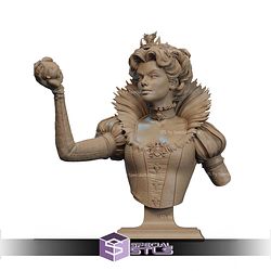 Queen of Hearts Disney Bust STL Files