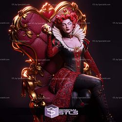 Queen of Hearts Disney STL Files