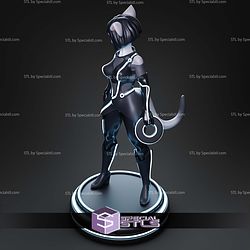 Quorra Tron Furry STL Files