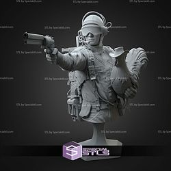Raider ARC Raiders Bust STL Files