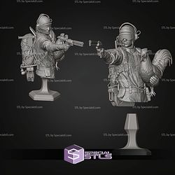 Raider ARC Raiders Bust STL Files