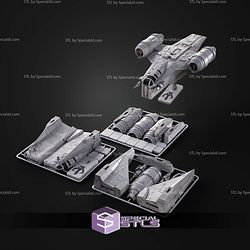 Razor Crest Kit Card STL Files