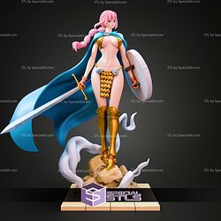 Rebecca One Piece Sword and Shield STL Files