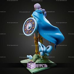 Rebecca One Piece Sword and Shield STL Files