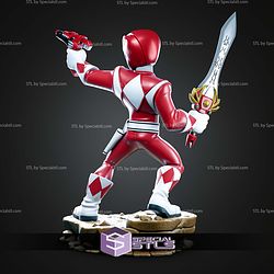 Red Ranger Catoon Style 192mm STL Files