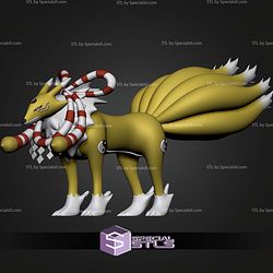 Renamon Evolution Pack STL Files