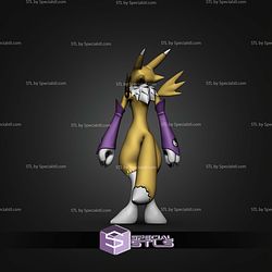 Renamon Evolution Pack STL Files