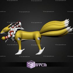 Renamon Evolution Pack STL Files