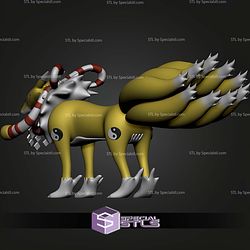 Renamon Evolution Pack STL Files