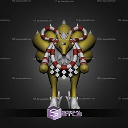 Renamon Evolution Pack STL Files
