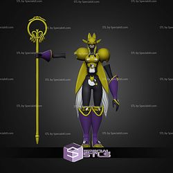Renamon Evolution Pack STL Files