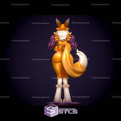 Renamon Super Thicc 200mm STL Files