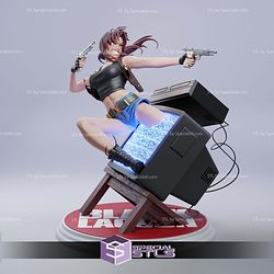 Revy Black Lagoon Book of Venom STL Files