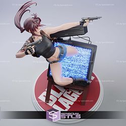 Revy Black Lagoon Book of Venom STL Files