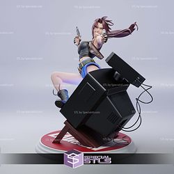 Revy Black Lagoon Book of Venom STL Files