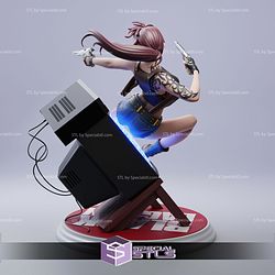 Revy Black Lagoon Book of Venom STL Files
