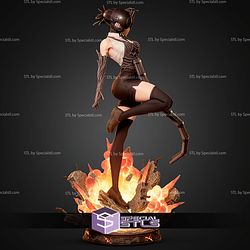 Reze Bomb Base Demon Form STL Files