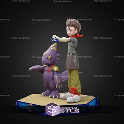 Ryo Akiyama and Monodramon STL Files