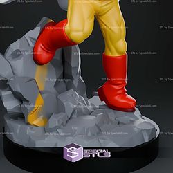 Saitama Funko 76mm STL Files