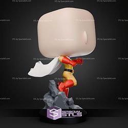 Saitama Funko 76mm STL Files