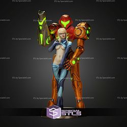 Samus Aran and Her Armor NSFW STL Files