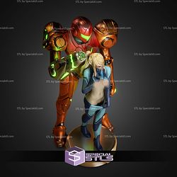 Samus Aran and Her Armor NSFW STL Files