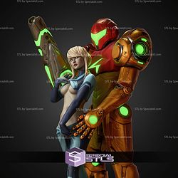 Samus Aran and Her Armor NSFW STL Files