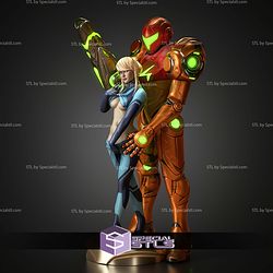 Samus Aran and Her Armor NSFW STL Files