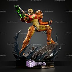 Samus Aran in Armor STL Files