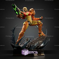 Samus Aran in Armor STL Files