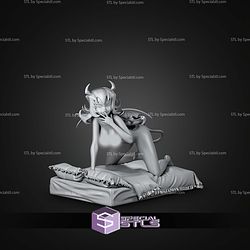 Scanty Panty and Stocking on Bed NSFW STL Files