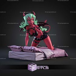 Scanty Panty and Stocking on Bed STL Files