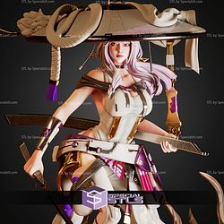 Scarlet Stellar Blade 290mm STL Files