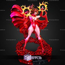 Scarlet Witch Semi Realistic 304mm STL Files