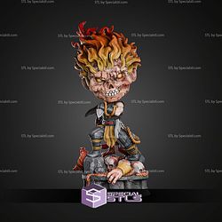 Scorpion Fire Furry Chibi STL Files