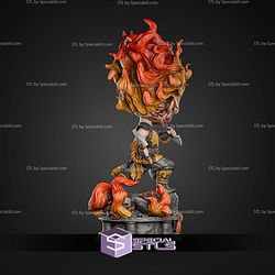 Scorpion Fire Furry Chibi STL Files