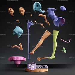 Seed Zenless Zone Zero 1-7 STL Files