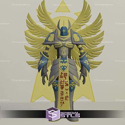 Seraphimon Basic Digimon STL Files