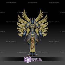 Seraphimon Basic Digimon STL Files