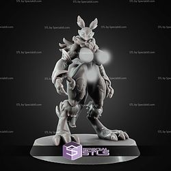 Sexy Renamon Standalone STL Files