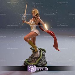 She Ra Snake Base 1-4 STL Files