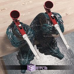 Shenron Airbrush Holder STL Files