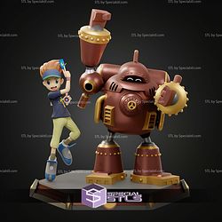 Shiota Hirokazu and Guardromon STL Files