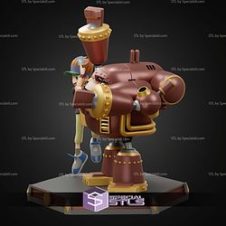 Shiota Hirokazu and Guardromon STL Files